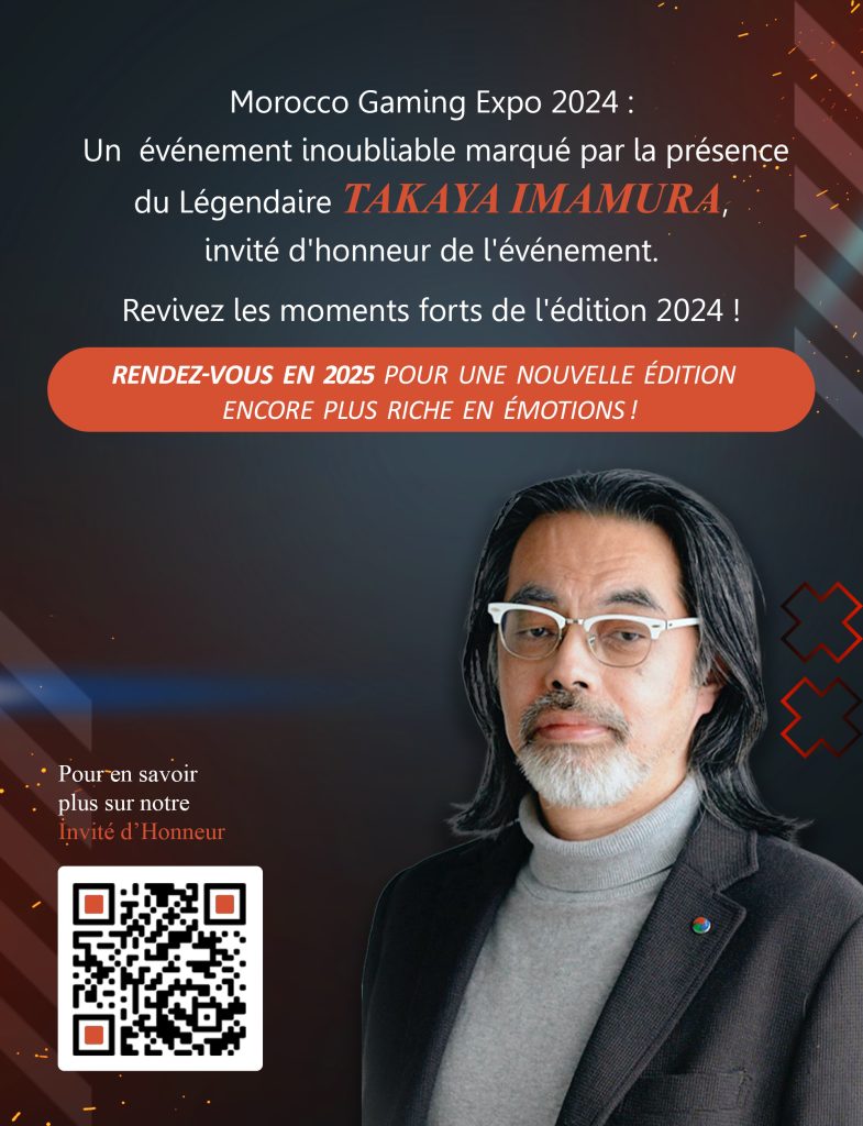Légendaire Takaya Imamura, invité d'honneur